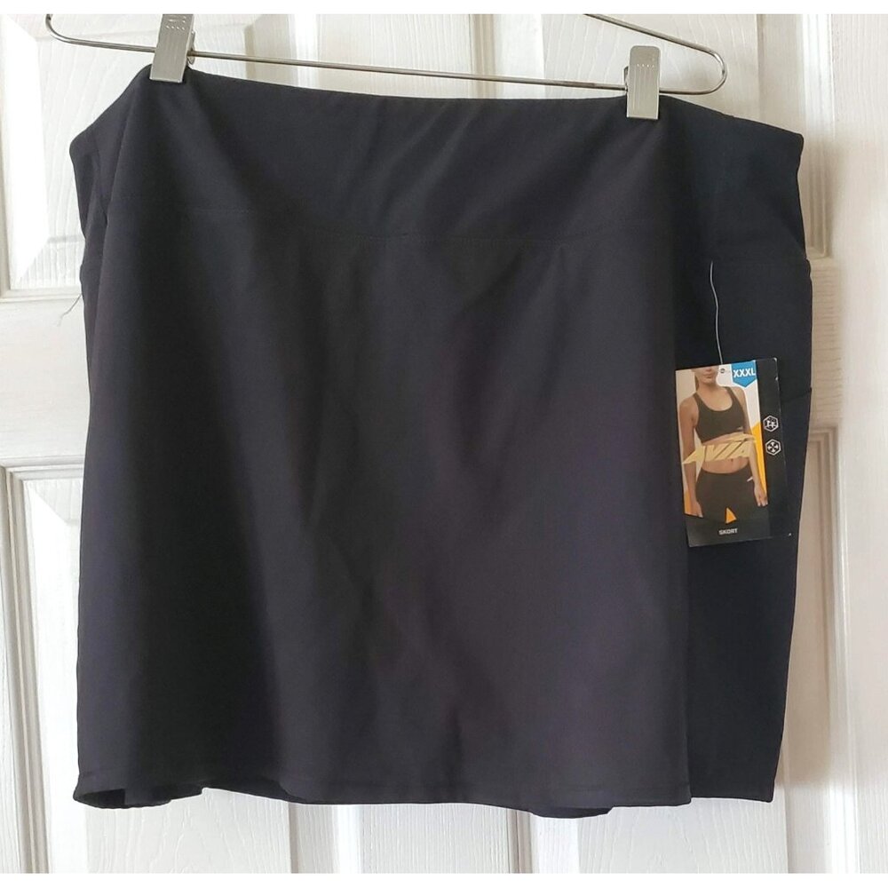 AVIA BLACK SKORT SIZE 3XL 22 NWT